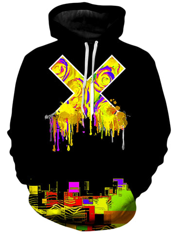 X and Roses Unisex Hoodie -Moonbestprint