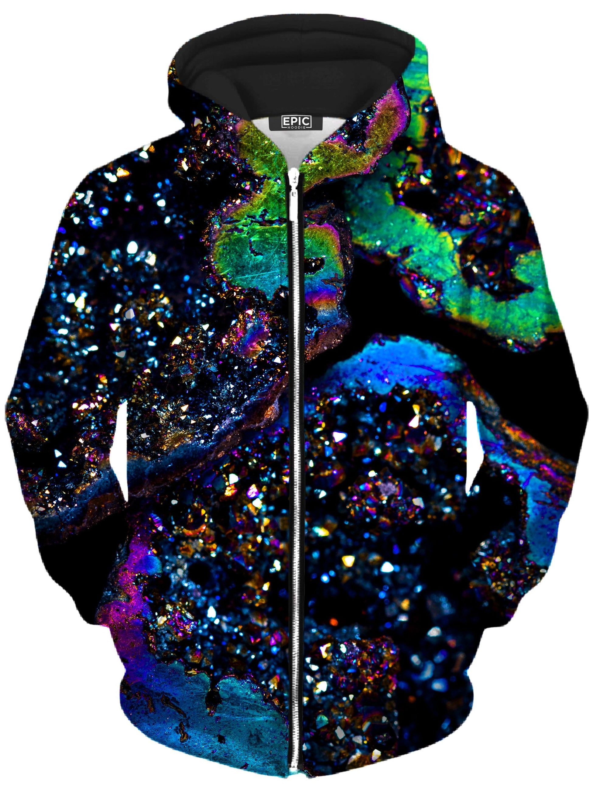 Full Spectrum Unisex Zip-Up Hoodie -Moonbestprint