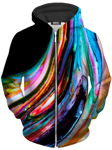 Interstellar One Unisex Zip-Up Hoodie -Moonbestprint