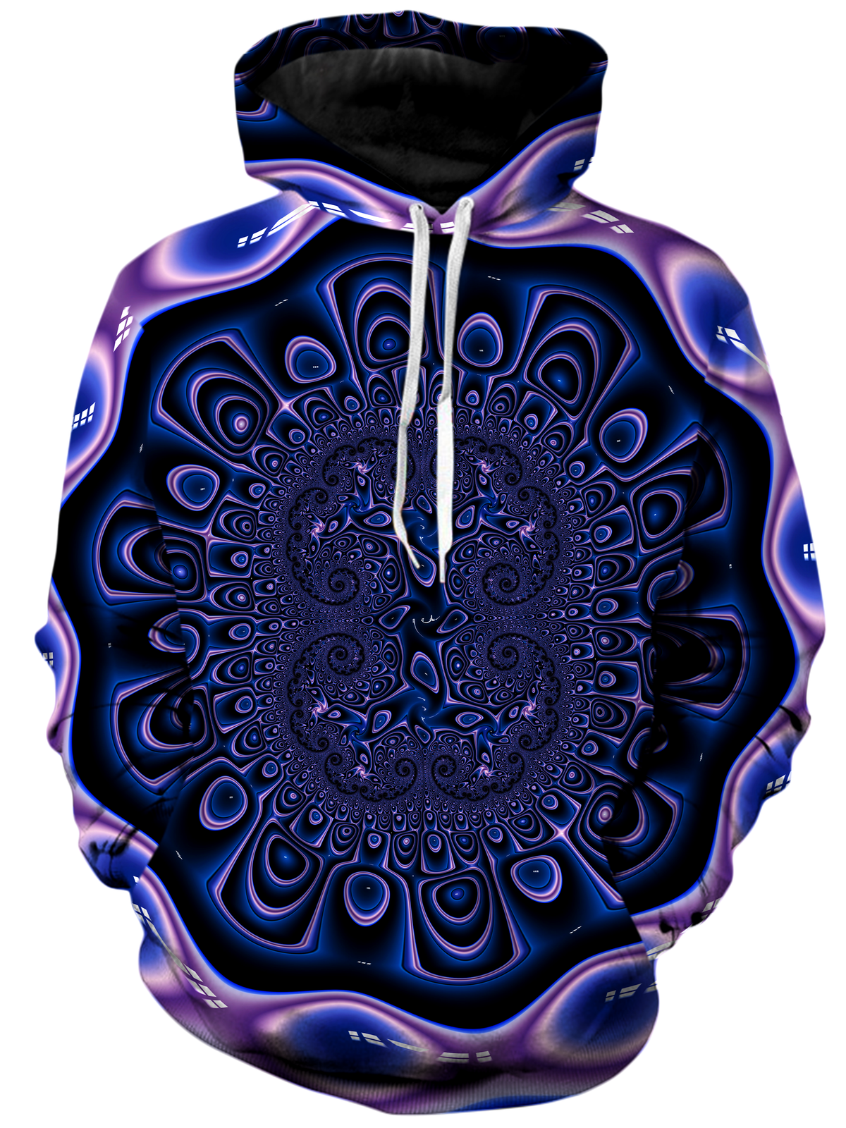 Vivid Warp Unisex Hoodie -Moonbestprint