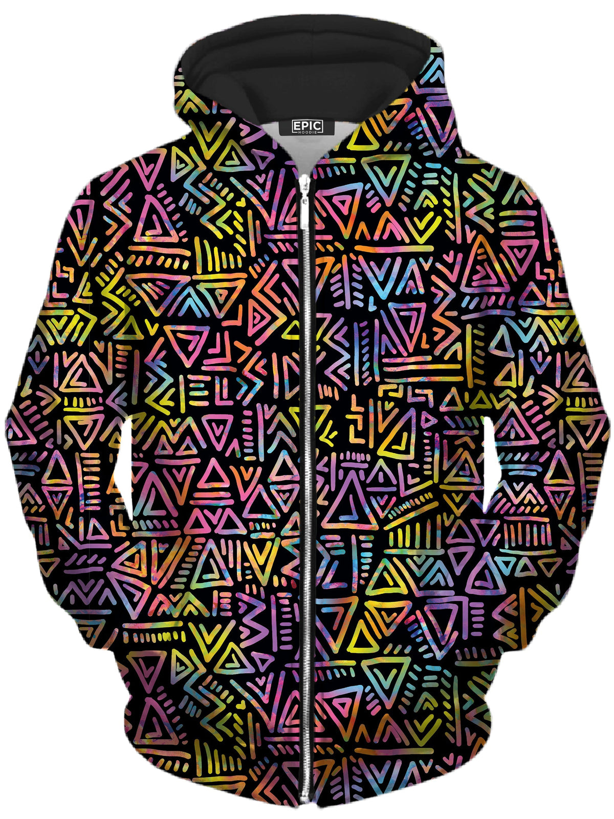 Tribe Vibe Unisex Zip-Up Hoodie -Moonbestprint
