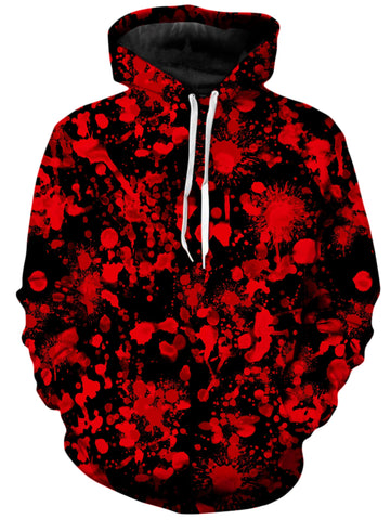Bloody Black Unisex Hoodie - Moonbestprint