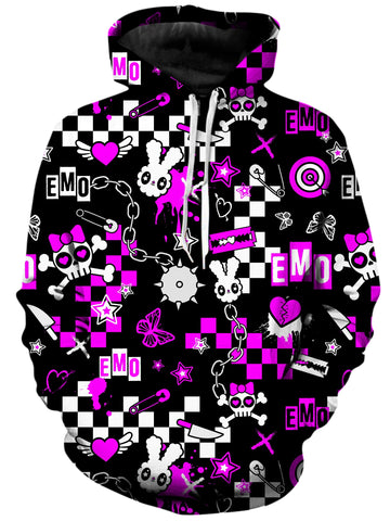 Emo Halloween Unisex Hoodie - Moonbestprint