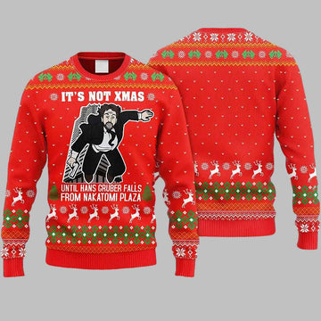 Nakatomi Plaza Christmas Party 1988 Ugly Christmas Sweater – Moonbestprint