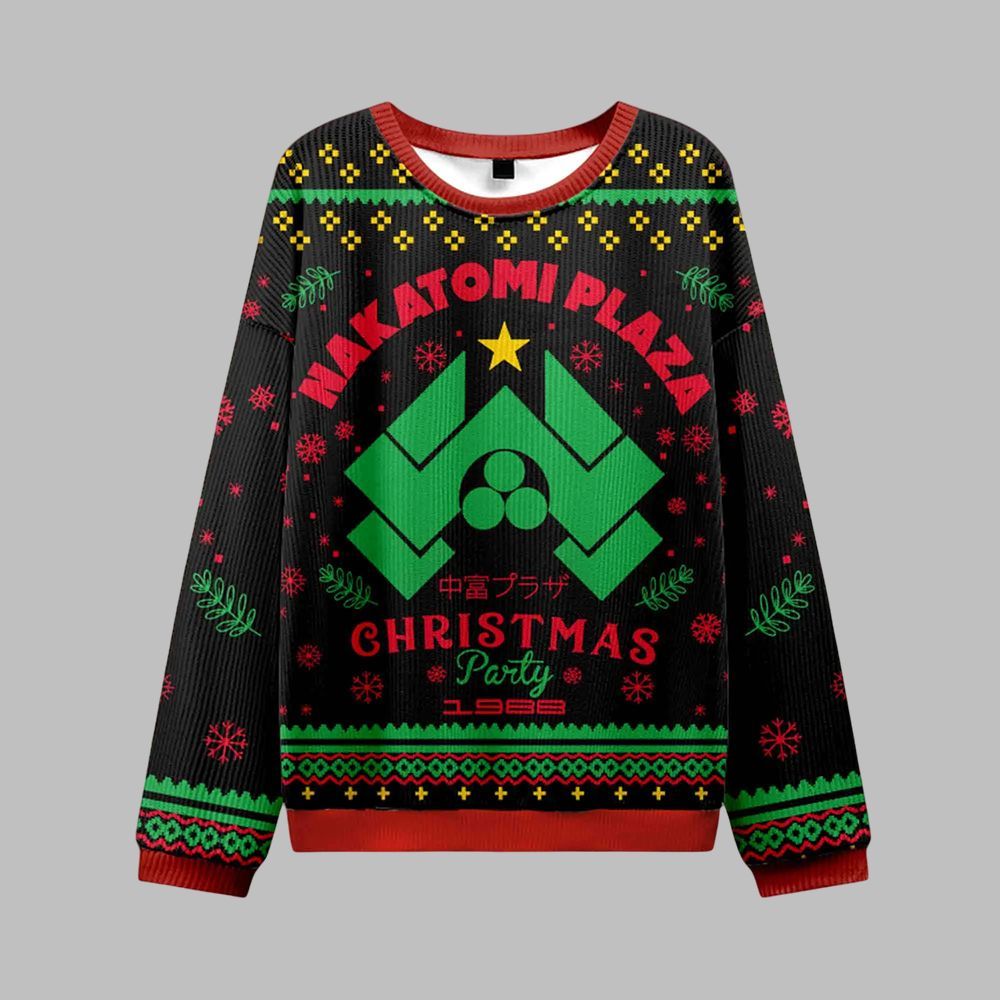 Nakatomi Plaza Ugly Sweater 2026 Christmas - Moonbestprint