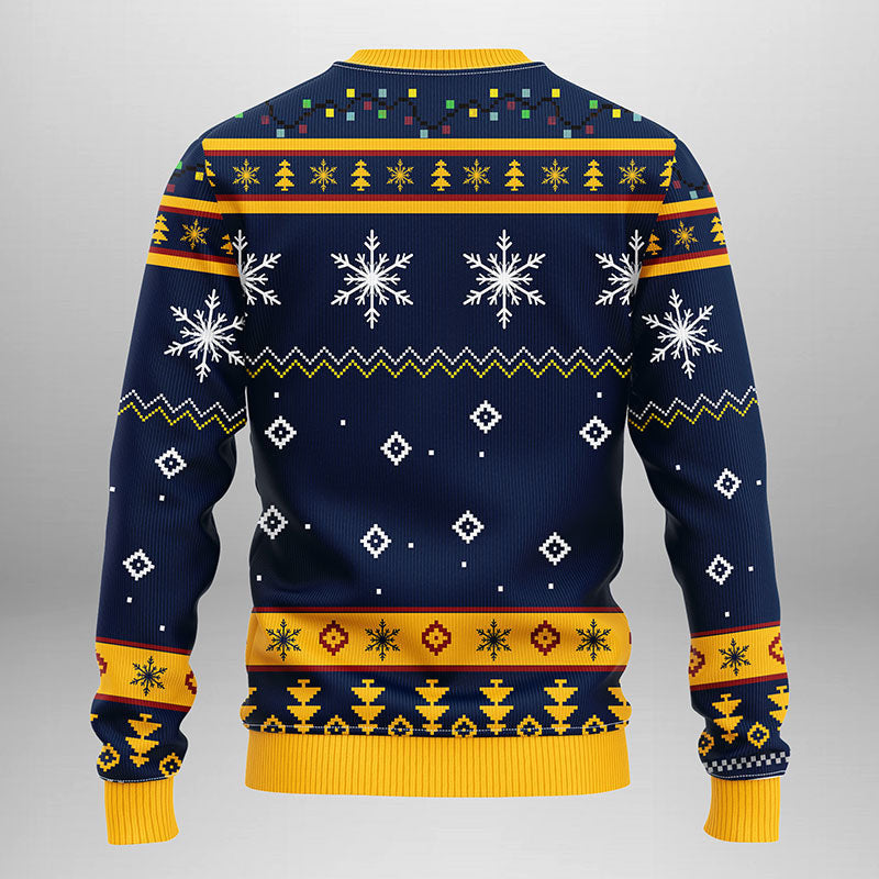 Nashville Predators Funny Grinch Ugly Christmas Sweater Moonbestprint
