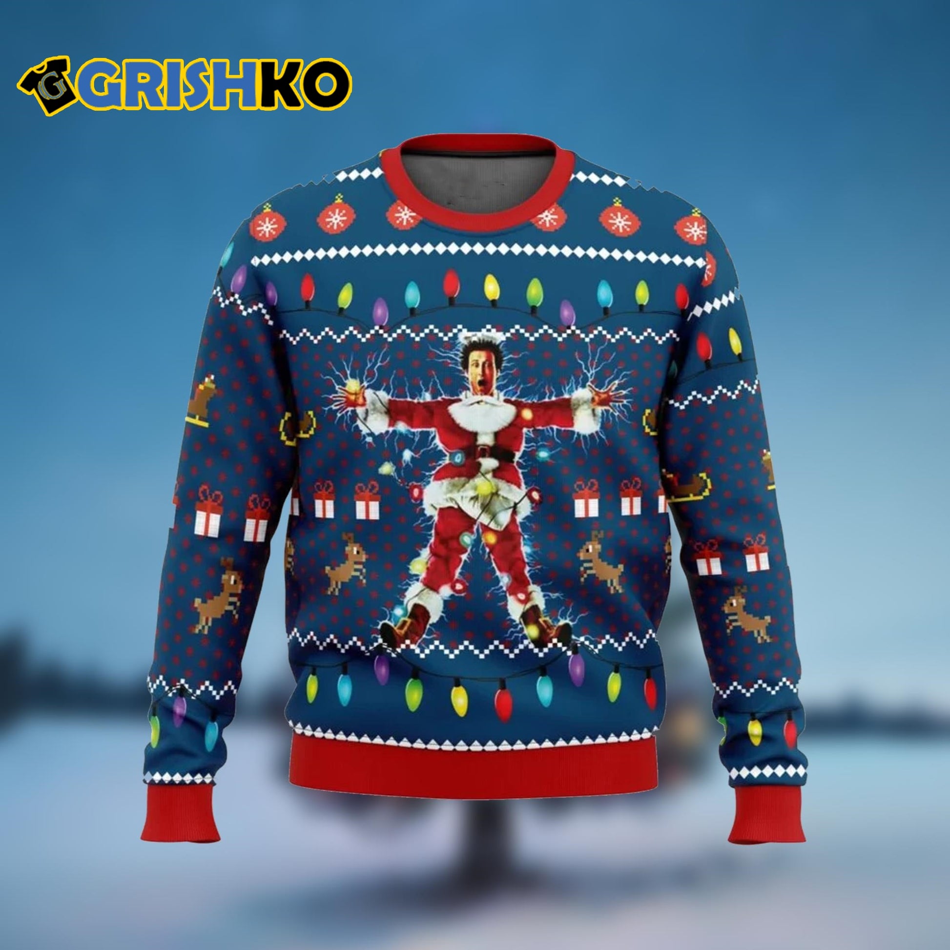 National Lampoon's Christmas Vacation Ugly Sweater - Moonbestprint
