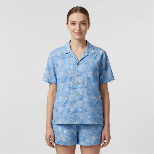 2026 Giveaway Washington Nationals Hawaiian Shirt Moonbestprint