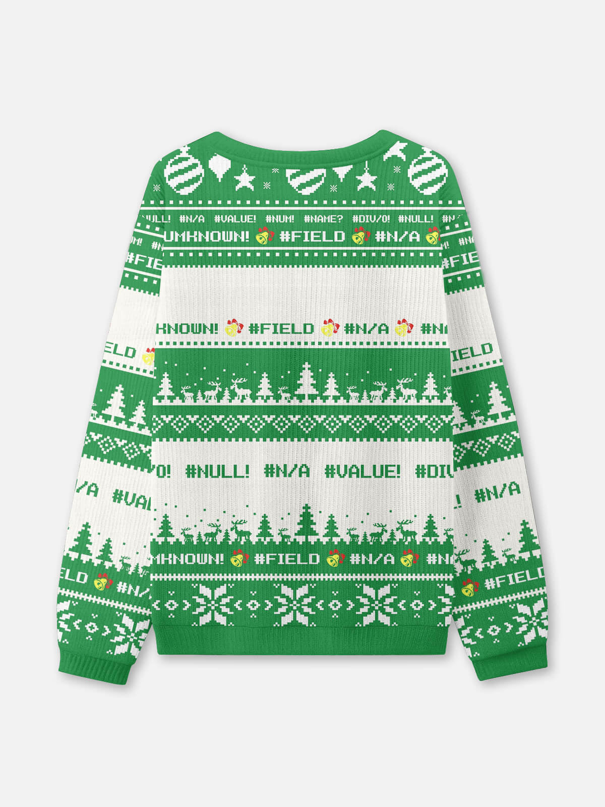 Needs to Be in an Excel Spreadsheet Ugly Christmas Sweater – Moonbestprint