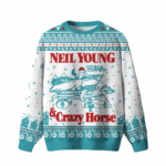 Neil Young & Crazy Horse Ugly Christmas Sweater 2025 – Moonbestprint