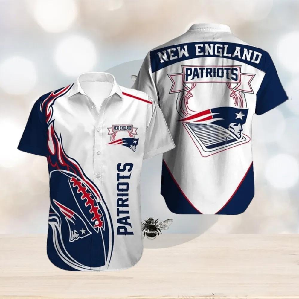 New England Patriots Beach Limited Edition Hawaiian Shirt, NFL Hawaiian Shirt Moonbestprint