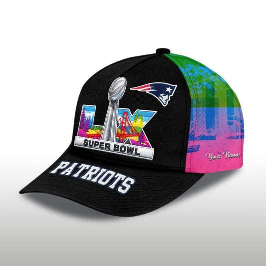New England Patriots Bowl LX 2026 Hat -Moonbestprint