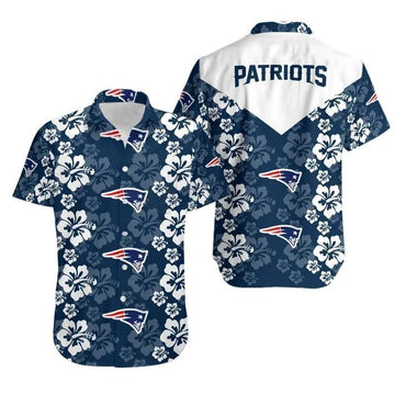 New England Patriots Coconut Trees Hawaiian Shirt 3, NFL Hawaiian Shirt Moonbestprint