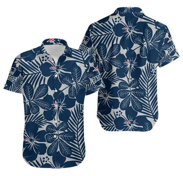 New England Patriots Coconut Trees Hawaiian Shirt 5, NFL Hawaiian Shirt Moonbestprint