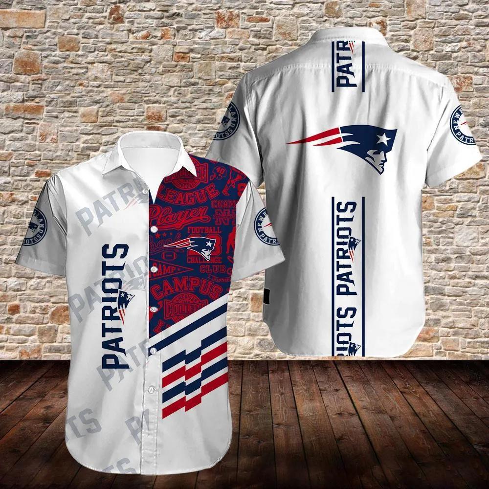 New England Patriots Limited Edition Hawaiian Shirt 5, NFL Hawaiian Shirt Moonbestprint