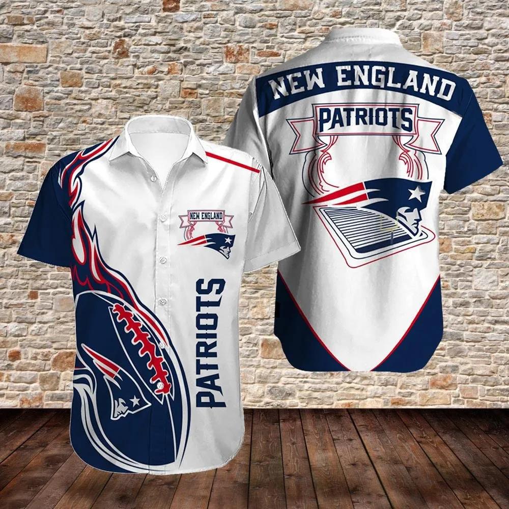 New England Patriots Limited Edition Hawaiian Shirt 6, NFL Hawaiian Shirt Moonbestprint