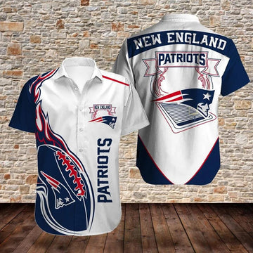 New England Patriots Limited Edition Hawaiian Shirt 6, NFL Hawaiian Shirt Moonbestprint