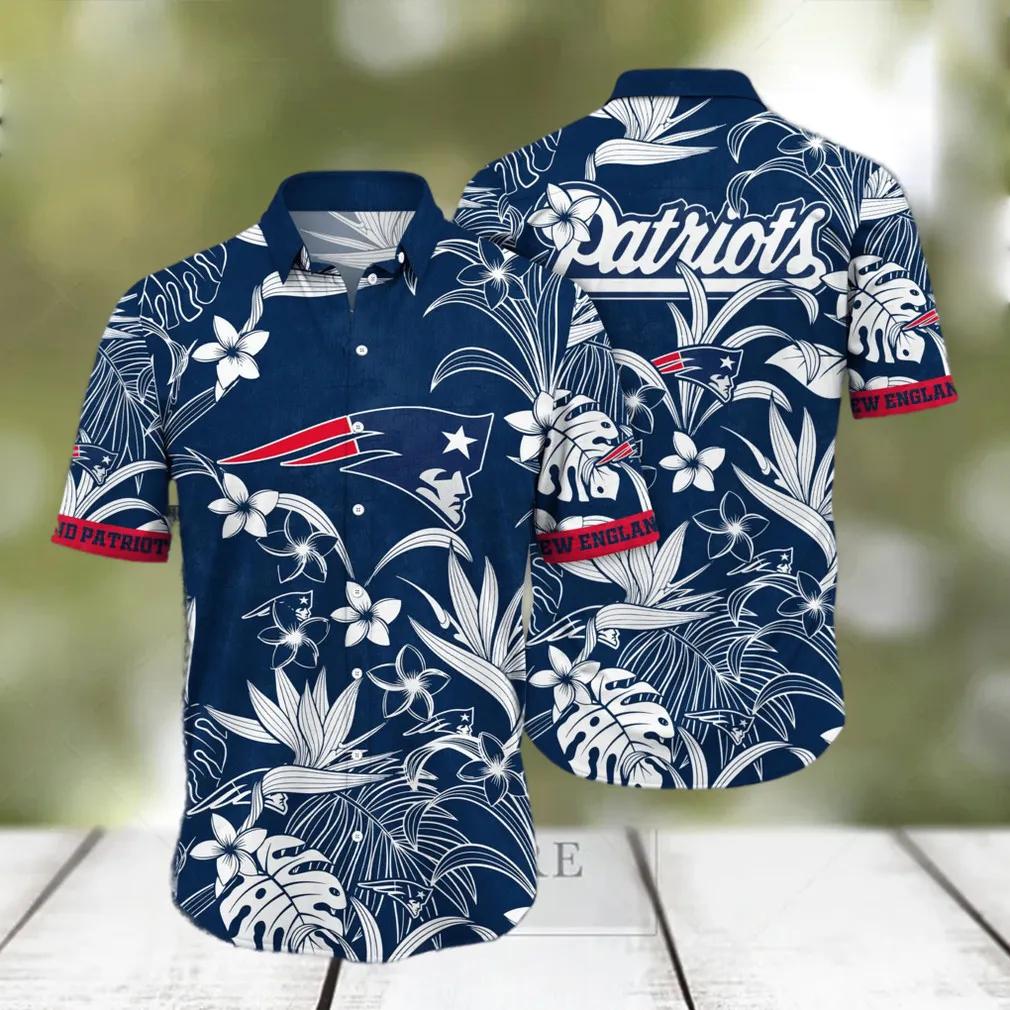 New England Patriots NFL Surfing Aloha Hawaiian Shirt, NFL Hawaiian Shirt Moonbestprint