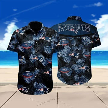New England Patriots Summer Magic Art Hawaiian Shirt, NFL Hawaiian Shirt Moonbestprint