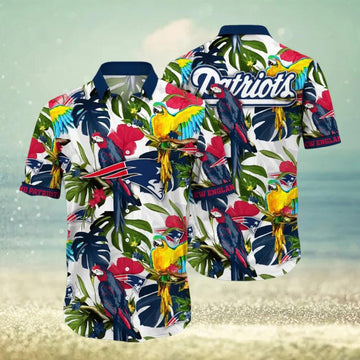New England Patriots Trending NFL Hawaiian Shirt, NFL Hawaiian Shirt Moonbestprint