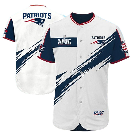 New England Patriots We Got Everything Hawaiian Shirt - Moonbestprint
