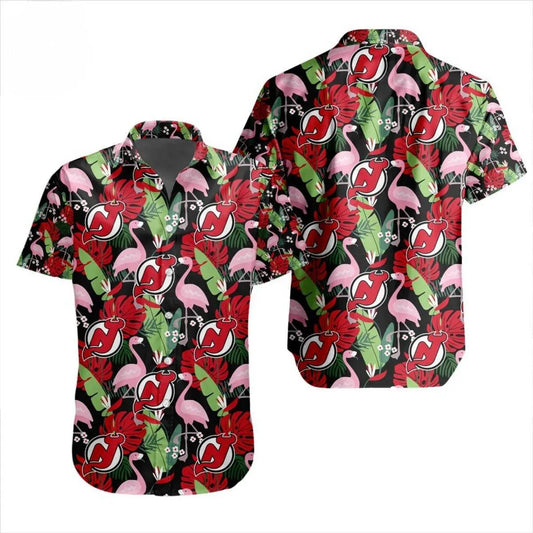 New Jersey Devils NHL Hockey Team Hawaiian Shirt, NHL Hawaiian Shirt Moonbestprint
