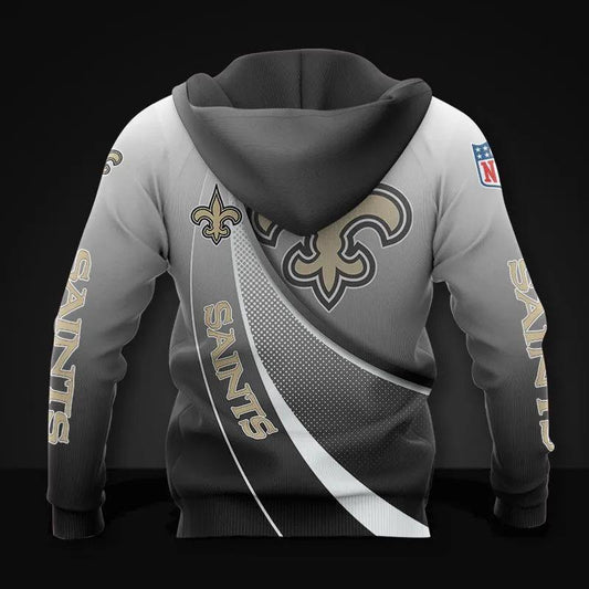 New Orleans Saints All Over Print Hoodie, NFL Hoodie Moonbestprint
