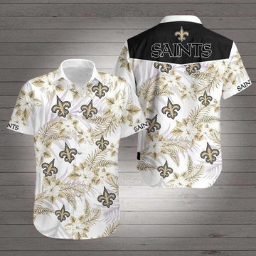 New Orleans Saints NFL Gift For Fans Hawaiian Shirt, NFL Hawaiian Shirt Moonbestprint