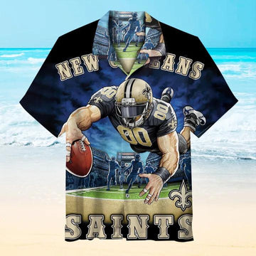 New Orleans Saints Team Players Hawaiian Shirt, NFL Hawaiian Shirt Moonbestprint