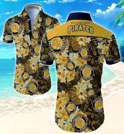 New Pittsburgh Pirates Hawaii Shirt, MLB Hawaiian Shirt Moonbestprint