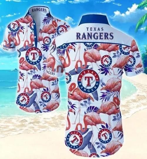 New Texas Rangers Hawaiian Shirt Summer, NHL Hawaiian Shirt Moonbestprint