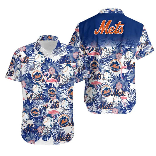 New York Baseball Team Metss Hawaiian Shirt, MLB Hawaiian Shirt Moonbestprint