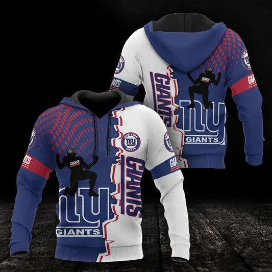 New York Giants 3D Hoodie, NFL Hoodie Moonbestprint