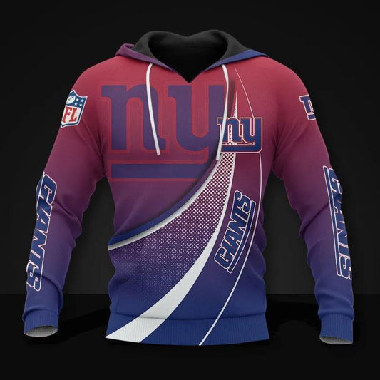 New York Giants All Over Print Hoodie, NFL Hoodie Moonbestprint