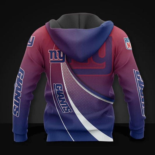 New York Giants All Over Print Hoodie, NFL Hoodie Moonbestprint