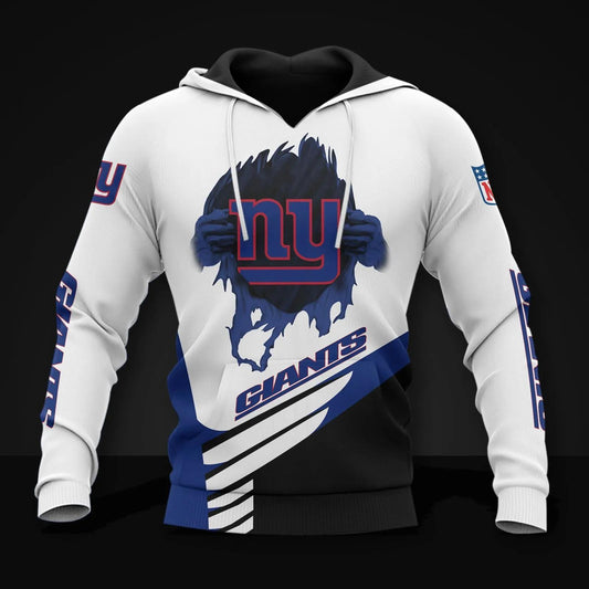 New York Giants NFL All Over Print Hoodie, NFL Hoodie Moonbestprint