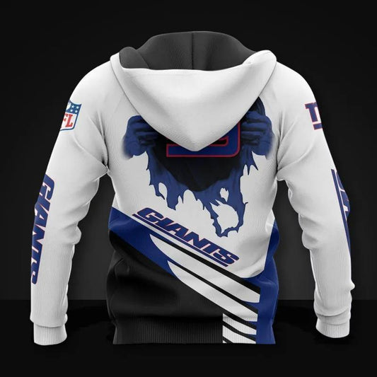 New York Giants NFL All Over Print Hoodie, NFL Hoodie Moonbestprint