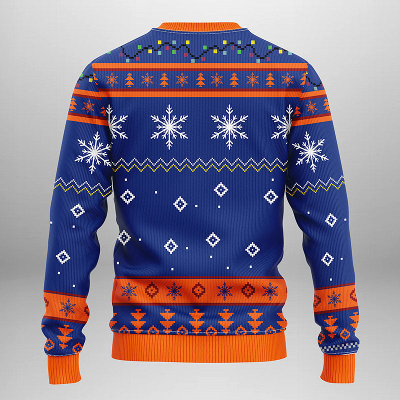 New York Islanders Funny Grinch Ugly Christmas Sweater Moonbestprint