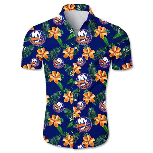 New York Islanders Hawaiian Shirt 4, NHL Hawaiian Shirt Moonbestprint