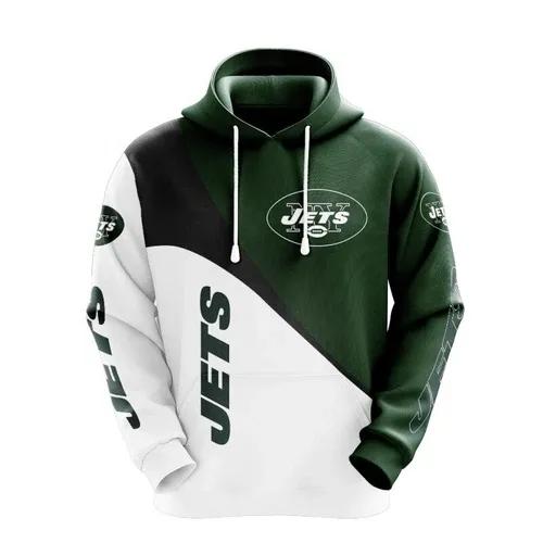 New York Jets 3D Hoodie 2, NFL Hoodie Moonbestprint