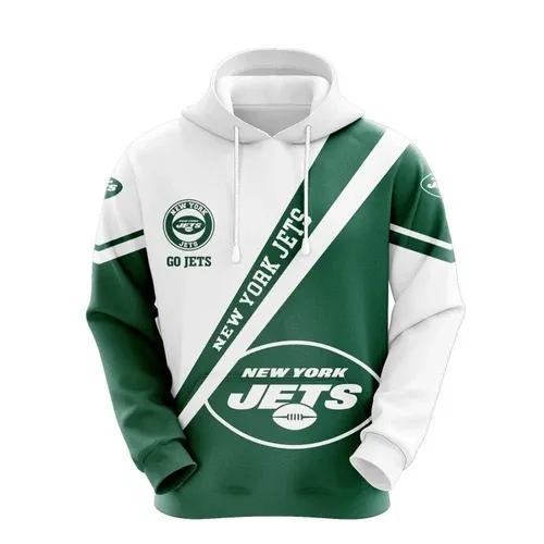 New York Jets 3D Hoodie 5, NFL Hoodie Moonbestprint