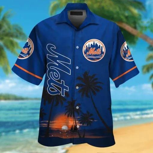 New York Mets Hawaiian Shirt 4, MLB Hawaiian Shirt Moonbestprint