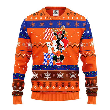New York Mets Hohoho Ugly Christmas Sweater, MLB Christmas Sweater Moonbestprint