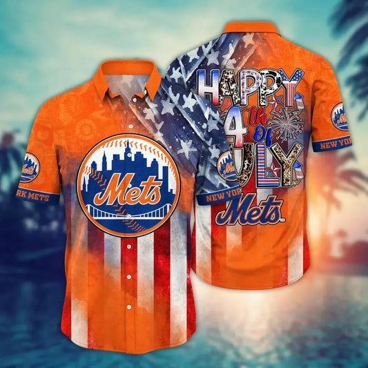New York Mets MLB Aloha Hawaiian Shirt 3, MLB Hawaiian Shirt Moonbestprint
