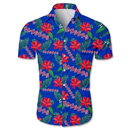 New York Rangers Hawaiian Shirt 5, NHL Hawaiian Shirt Moonbestprint