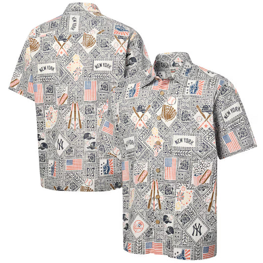 New York Yankees Black Americana 2026 Hawaiian Shirt – Moonbestprint