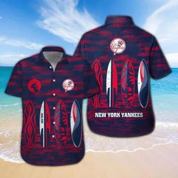 New York Yankees Hawaiian Shirt 2, MLB Hawaiian Shirt Moonbestprint