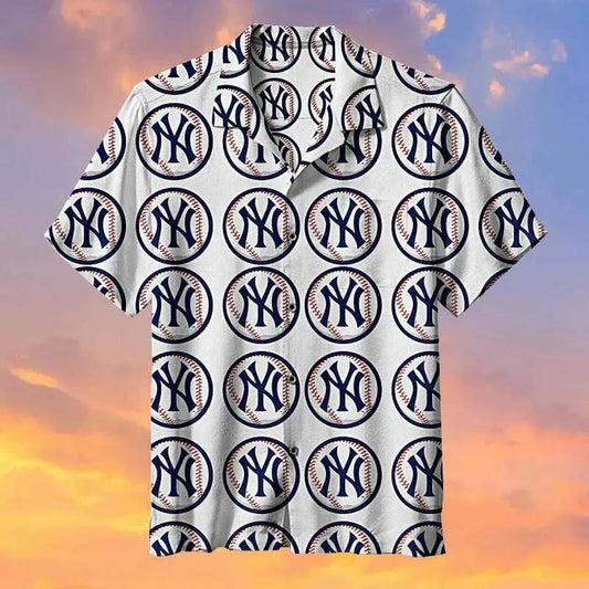 New York Yankees– Hawaiian Shirt 3, MLB Hawaiian Shirt Moonbestprint