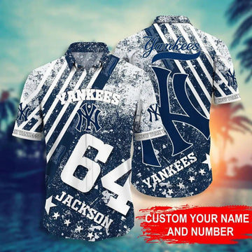 New York Yankees MLB-Personalized Hawaiian Shirt, MLB Hawaiian Shirt Moonbestprint