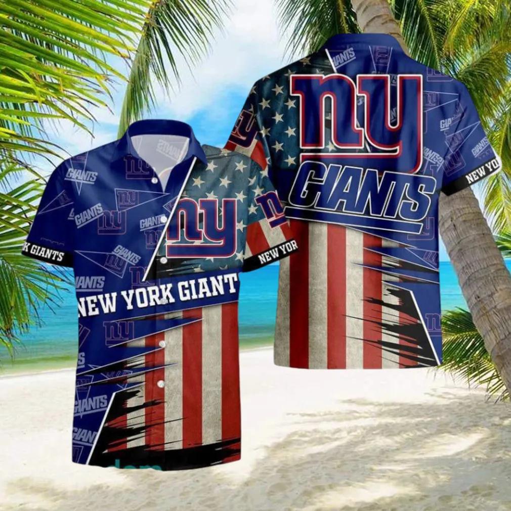 News Yorks Giants American 3D Hawaiian Shirt, NFL Hawaiian Shirt Moonbestprint